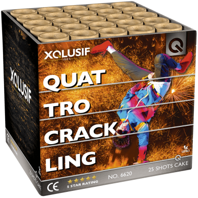 Quattro Crackling vuurwerk