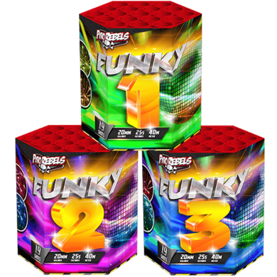 Funky 3 vuurwerk